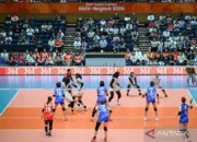 Timnas Voli Putri kalah dari Jepang di ajang ASEAN Games 2026