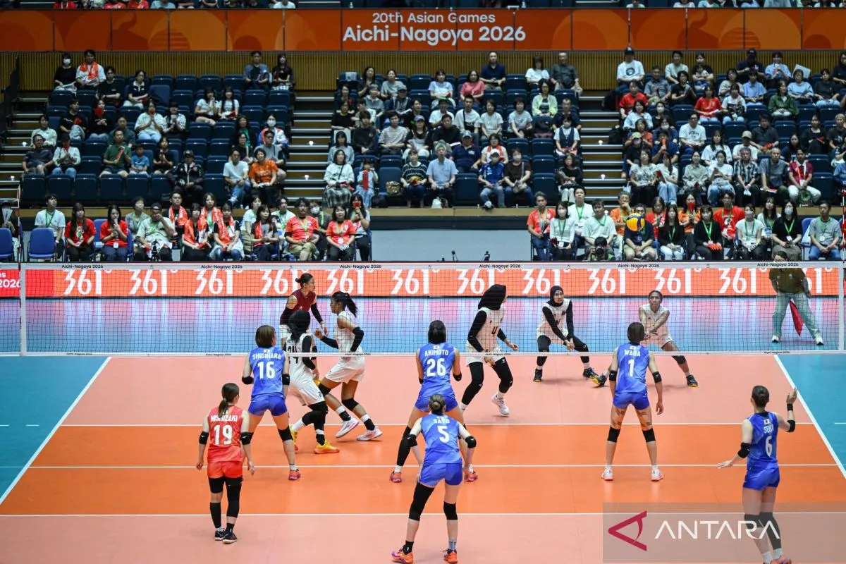 Timnas Voli Putri kalah dari Jepang di ajang ASEAN Games 2026